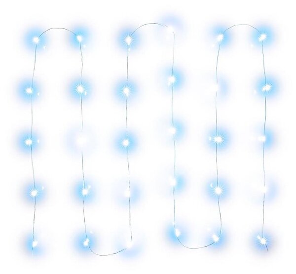 Retlux - Ghirlandă LED 30xLED/3xAA 3,3m alb rece