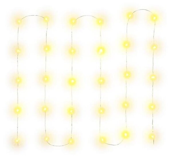 Retlux - Ghirlandă LED 30xLED/3xAA 3,3m alb cald