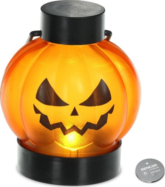SET 6x decorațiune LED HALLOWEEN Retlux LED/1xCR2032/alb cald, dovleci