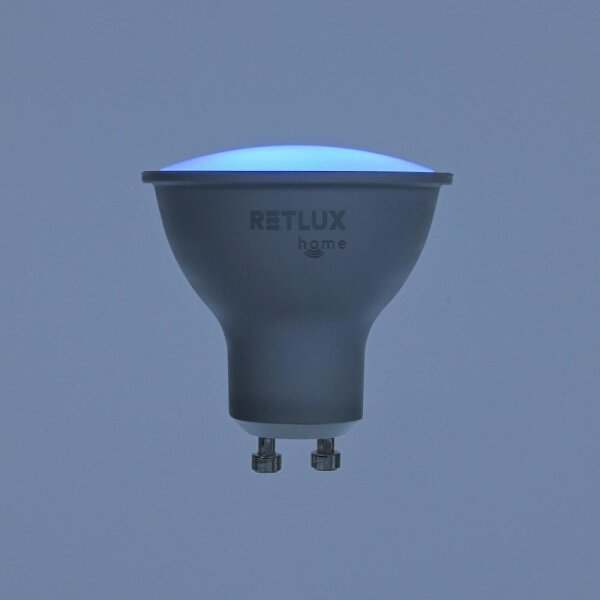 Bec LED RGBW dimabil Retlux MR16 GU10/4,5W/230V 2700-6500K Wi-Fi Tuya