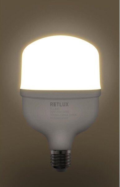 Bec LED T100 Retlux E27/30W/230V 3000K