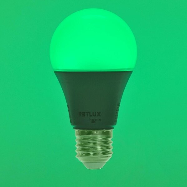 Bec LED RGBW dimabil Retlux A60 E27/9W/230V 2700-6500K Wi-Fi Tuya