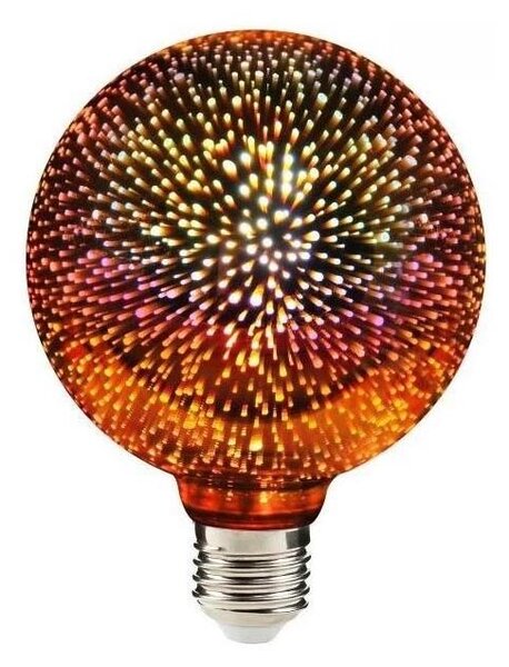 Bec LED decorativ 3D Aigostar E27/2W/230V