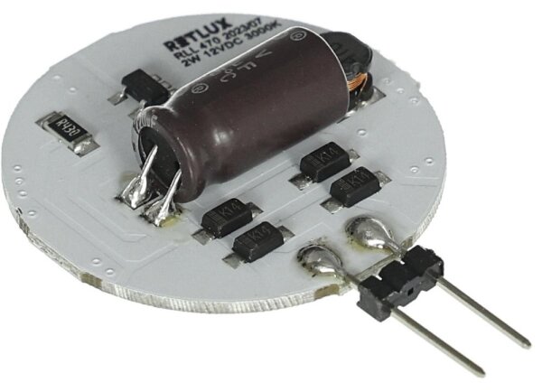 Bec LED Retlux G4/2W/12V 3000K