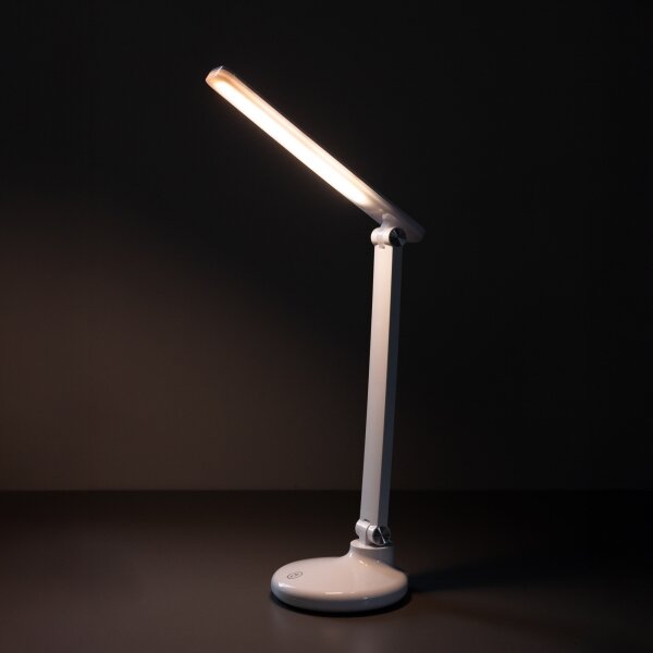 Lampă LED reîncărcabilă de masă Zuma Line 1913-WH LED/6W/1200 mAh 3000/4500/6000K alb