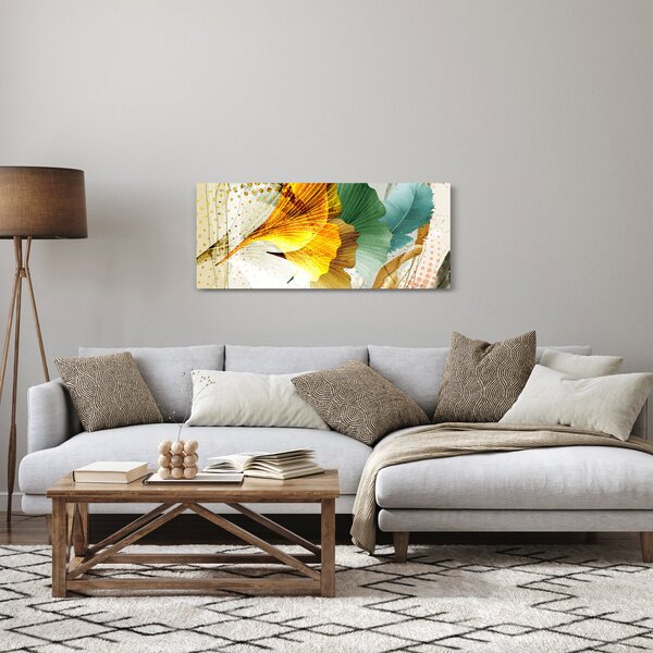 Tablou - Frunze (120x50 cm)