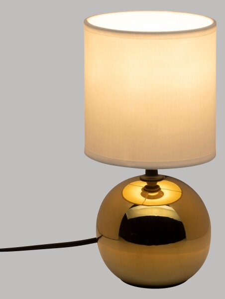 Lampă de masă Atmosphera TIMÉO 1xE14/60W/230V auriu/alb