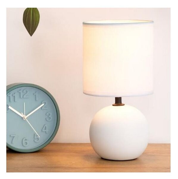 Lampă de masă Atmosphera TIMÉO 1xE14/60W/230V alb mat