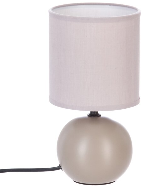 Lampă de masă Atmosphera TIMÉO 1xE14/60W/230V taupe/crem