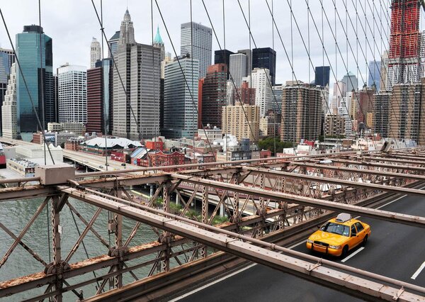 Fototapet. Podul Brooklyn, New York. Art.060106
