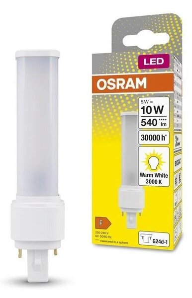 Bec LED Osram G24d-1/5W/230V 3000K