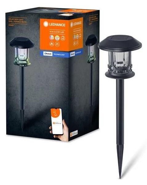 Lampă LED RGBW solară dimabilă SMART+ SOLAR LED/0,12W/3,2V IP44 Ledvance
