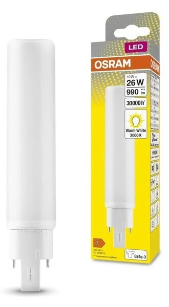 Bec LED Osram G24q-3/10W/230V 3000K