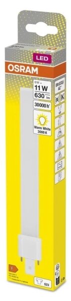 Bec LED Osram G23/6W/230V 3000K