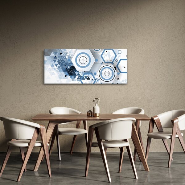 Tablou - Abstract geometric (120x50 cm)