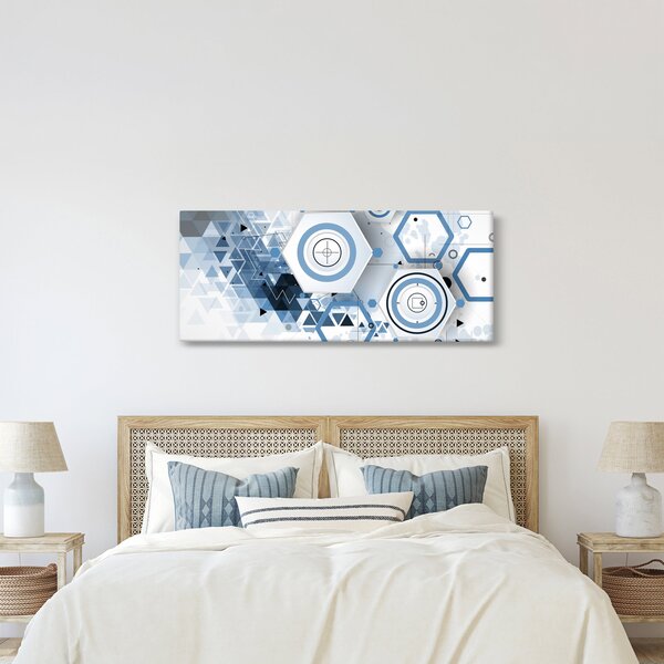 Tablou - Abstract geometric (120x50 cm)