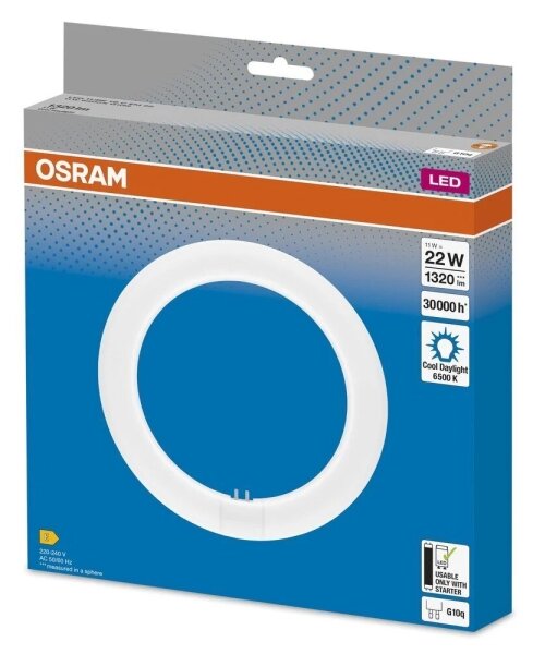 Tub LED fluorescent Osram G10q/11W/230V 6500K