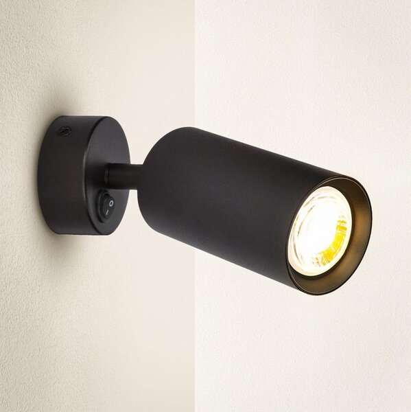 Spot de perete Brilagi SELE 1xGU10/30W/230V negru