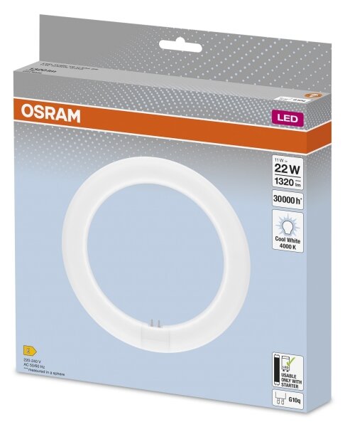Tub LED fluorescent Osram G10q/11W/230V 4000K