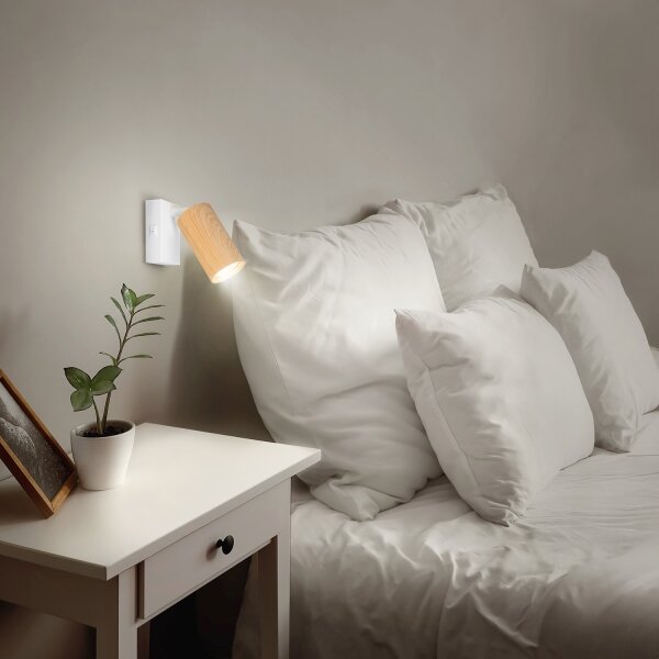 Spot de perete Brilagi SELE 1xGU10/30W/230V alb/bej