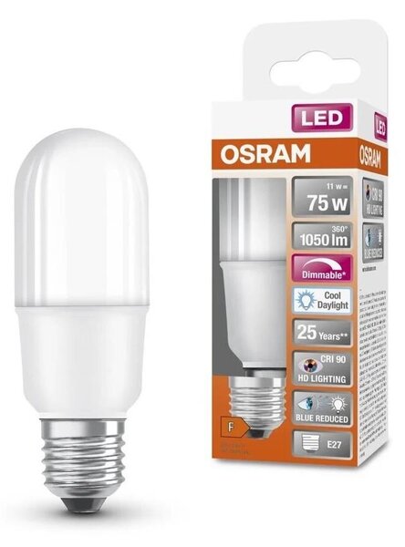 Bec LED dimabil Osram E27/11W/230V 6500K CRI 90