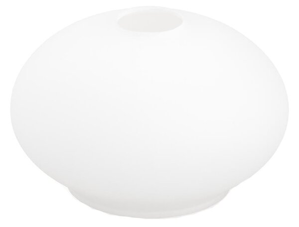 Abajur de rezervă din sticlă pentru lustră E14 d. 13,5 cm alb