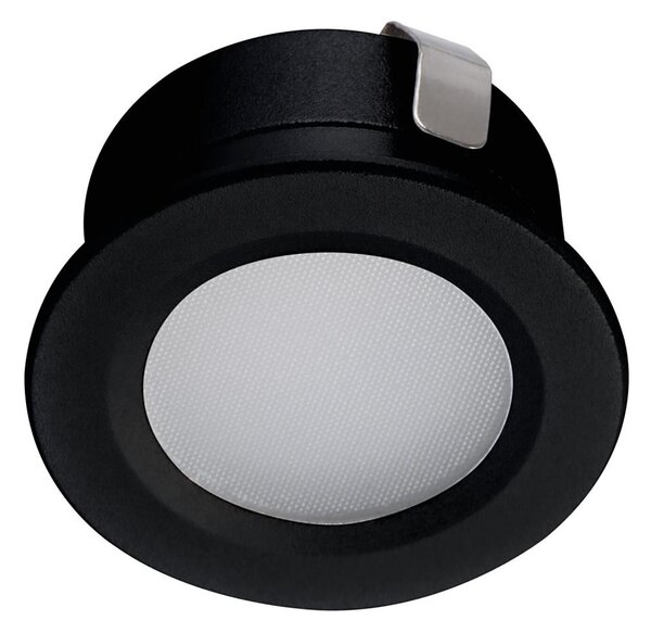 Corp de iluminat LED încastrat de exterior Kanlux 23525 IMBER LED/1W/12V 6500K IP65 negru