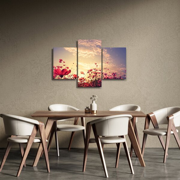 Tablou - Lunca cu flori (90x60 cm)