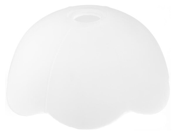 Abajur de rezervă din sticlă pentru lustră E27 d. 18,4 cm alb
