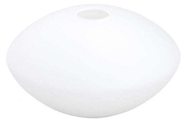 Abajur de rezervă din sticlă pentru lustră E14 d. 15 cm alb