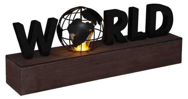 Decorațiune LED Atmosphera WORLD LED/2xAAA