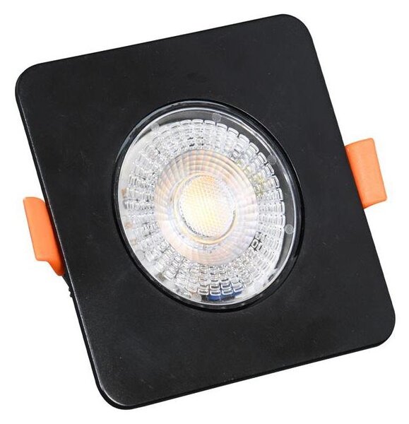 Corp de iluminat LED încastrat Ecolite LED-YL202/7W/CCT/CR KENT LED/3/5/7W/230V negru