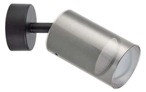 Spot de perete Zuma Line 2211BD-1-BK REN 1xGU10/50W/230V negru/gri