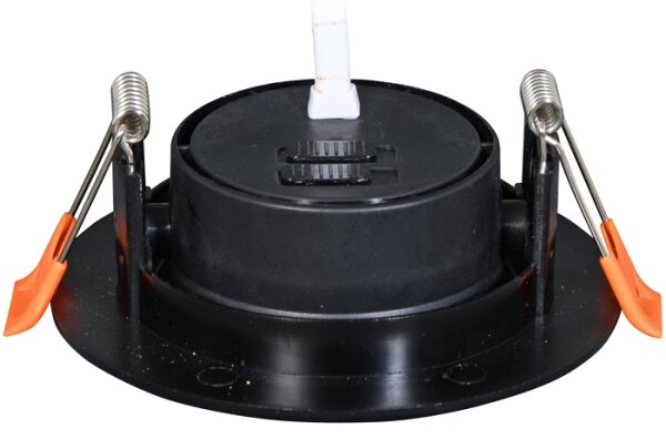 Corp de iluminat LED încastrat Ecolite LED-YL201/7W/CCT/CR ZITA LED/3/5/7W/230V negru
