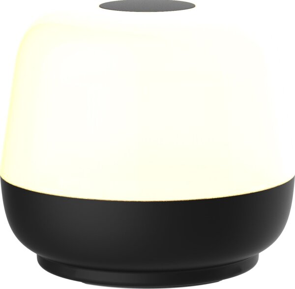 Lampă LED dimabilă de masă SAMBA LED/1,2W/5V USB 1200 mAh IP44 negru