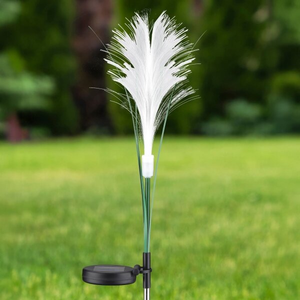 Corp de iluminat LED solar GRASS LED/1,2V 3000K 600 mAh negru
