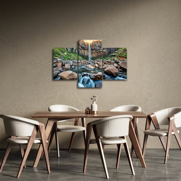 Tablou - Cascada Svartifoss, Islanda (90x60 cm)