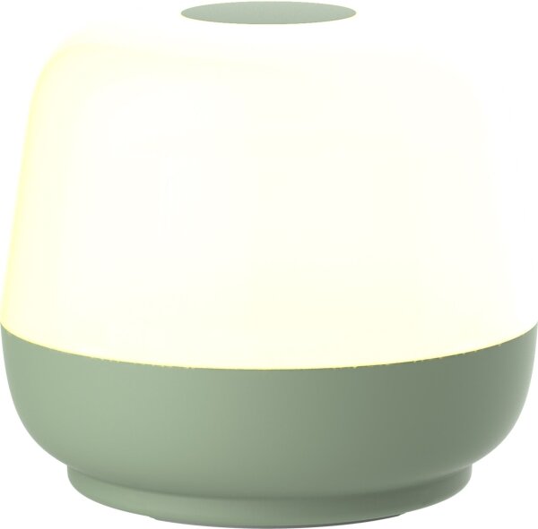Lampă LED dimabilă de masă SAMBA LED/1,2W/5V USB 1200 mAh IP44 verde