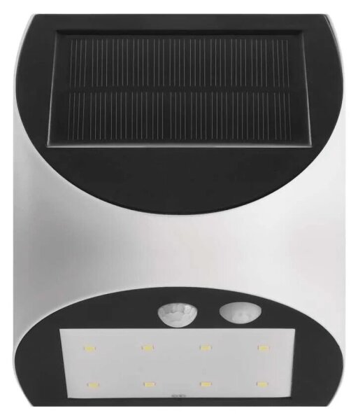 Aplică LED solară cu senzor LUMI LED/3,7W 1200mAh IP54 alb