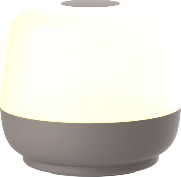 Lampă LED dimabilă de masă SAMBA LED/1,2W/5V USB 1200 mAh IP44 gri