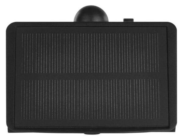 Aplică LED solară cu senzor LUMI LED/3,7W IP65 negru