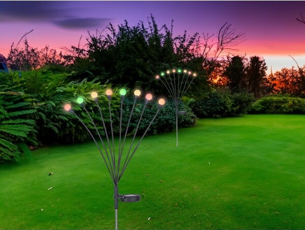 Corp de iluminat LED RGB solar Globo 336090-8RGB SOLAR 8xLED/0,06W/3,2V IP44