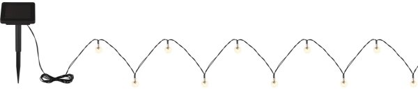 Lanț LED solar Globo 36802-20 20xLED/0,06W/3,2V IP44
