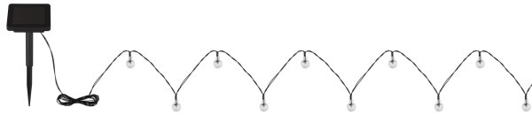 Lanț LED solar Globo 36802-20 20xLED/0,06W/3,2V IP44