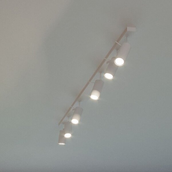 Sollux Lighting Ring lampă de tavan 4x40 W alb SL.0331
