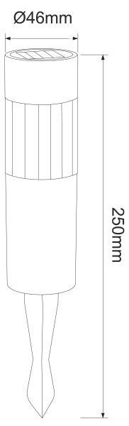 Globo 33253-4 - Set 4x LED lampă solară LED/0,06W/3,2V IP44