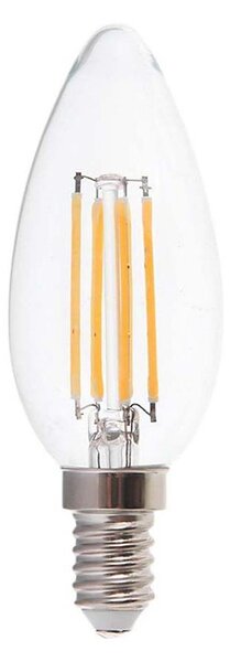 Bec LED FILAMENT E14/4W/230V 6500K