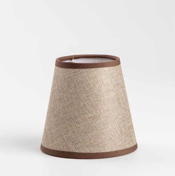 Brilagi - Abajur universal NUBILA E27 13x9 cm maro