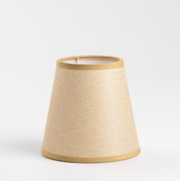 Brilagi - Abajur universal NUBILA E27 13x9 cm maro deschis