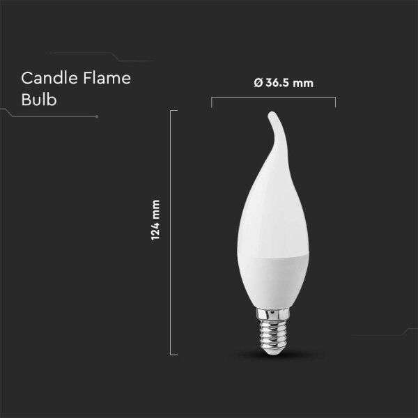 Bec LED E14/3,7W/230V 3000K